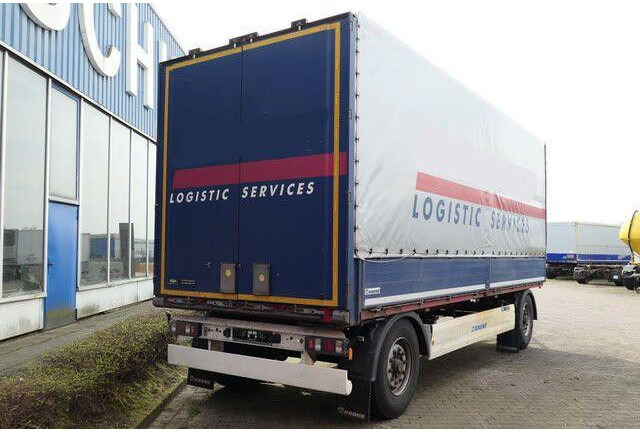 Krone AZ, Bordwände, BPW, 7.300mm lang, Luftfederung - Reboque de lona: foto 4 Krone AZ, Bordwände, BPW, 7.300mm lang, Luftfederung - Reboque de lona: foto 4