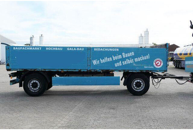 Krone AZP 18, Baustoff, BPW, 7.200mm lang, Scheibe - Reboque plataforma/ Caixa aberta: foto 5 Krone AZP 18, Baustoff, BPW, 7.200mm lang, Scheibe - Reboque plataforma/ Caixa aberta: foto 5