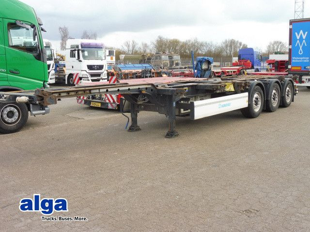 Krone SD, Alle Container, Thermo King , Alu-Felgen,BPW - Semi-reboque transportador de contêineres/ Caixa móvel: foto 1 Krone SD, Alle Container, Thermo King , Alu-Felgen,BPW - Semi-reboque transportador de contêineres/ Caixa móvel: foto 1