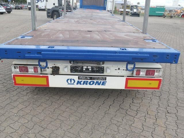 Krone SD, Containerverschlüsse, Luft-Lift, BPW, Rungen - Semi-reboque plataforma/ Caixa aberta: foto 5 Krone SD, Containerverschlüsse, Luft-Lift, BPW, Rungen - Semi-reboque plataforma/ Caixa aberta: foto 5