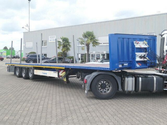 Krone SD, Containerverschlüsse, Luft-Lift, BPW, Rungen - Semi-reboque plataforma/ Caixa aberta: foto 3 Krone SD, Containerverschlüsse, Luft-Lift, BPW, Rungen - Semi-reboque plataforma/ Caixa aberta: foto 3