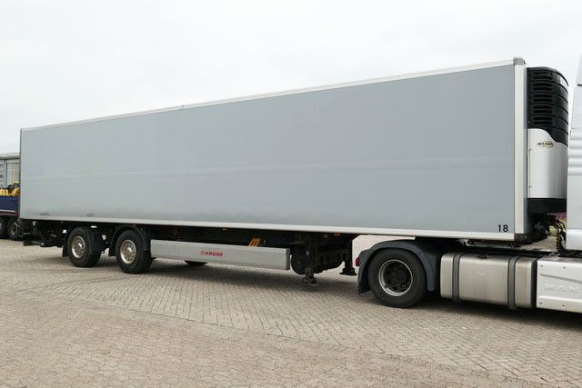 Krone SZR 18, 2-Achser, Gelenkt/Tridec, Carrier, LBW - Semi-reboque frigorífico: foto 4 Krone SZR 18, 2-Achser, Gelenkt/Tridec, Carrier, LBW - Semi-reboque frigorífico: foto 4