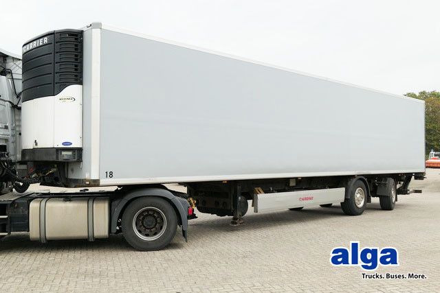 Krone SZR 18, 2-Achser, Gelenkt/Tridec, Carrier, LBW - Semi-reboque frigorífico: foto 1 Krone SZR 18, 2-Achser, Gelenkt/Tridec, Carrier, LBW - Semi-reboque frigorífico: foto 1