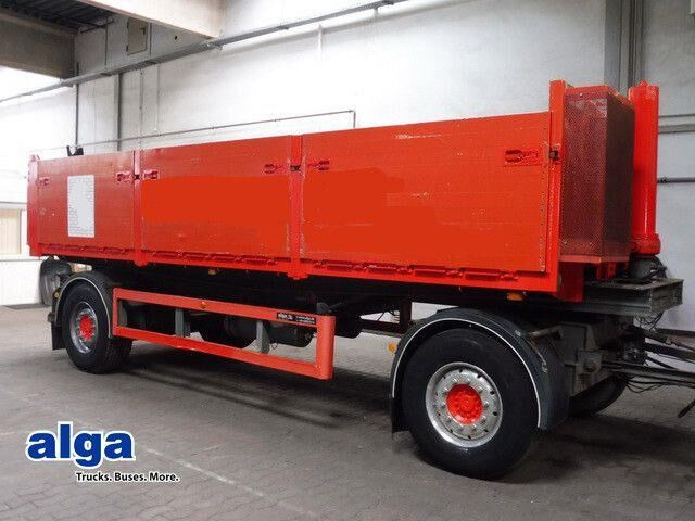Kwb A-182, Hinterkipper, Alu-Chassis, 16m³, SAF - Reboque basculante: foto 1 Kwb A-182, Hinterkipper, Alu-Chassis, 16m³, SAF - Reboque basculante: foto 1