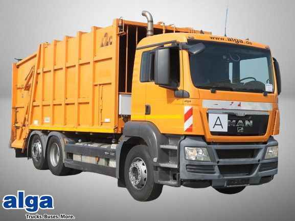 MAN 26.320 TGS BL 6x2, Haller, Zöller-Schüttung - Caminhão de lixo: foto 1 MAN 26.320 TGS BL 6x2, Haller, Zöller-Schüttung - Caminhão de lixo: foto 1