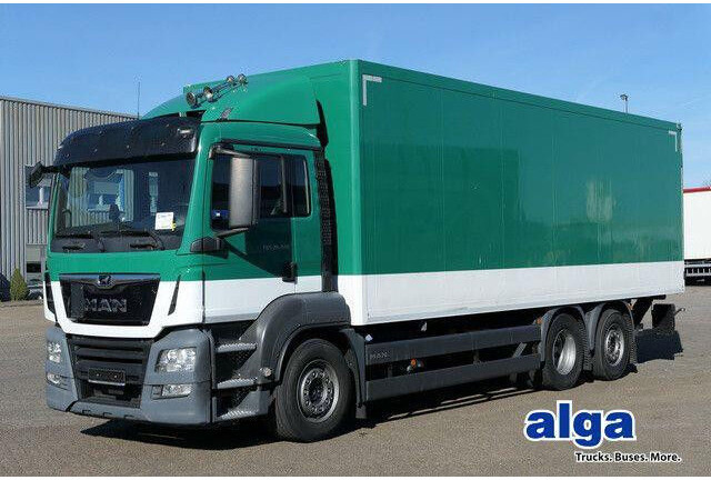 MAN 26.420 TGS LL 6x2, Intarder, LBW 2.5to., Gelenkt - Camião furgão: foto 1 MAN 26.420 TGS LL 6x2, Intarder, LBW 2.5to., Gelenkt - Camião furgão: foto 1