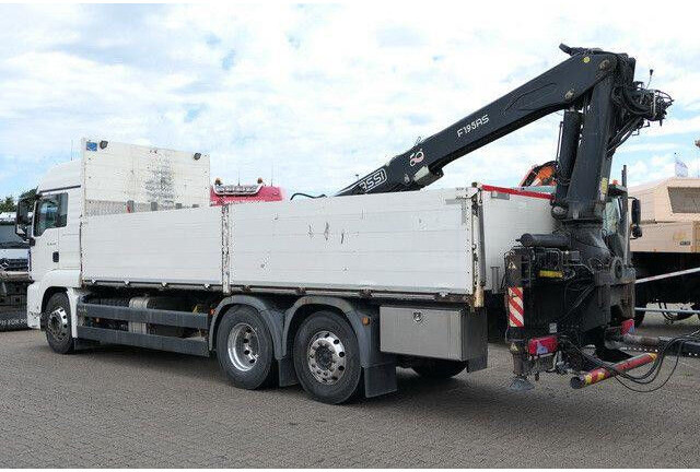 MAN 26.440 TGS LL 6x2, Kran Fassi F195AS.22, AHK, AC - Camião de caixa aberta/ Plataforma: foto 3 MAN 26.440 TGS LL 6x2, Kran Fassi F195AS.22, AHK, AC - Camião de caixa aberta/ Plataforma: foto 3