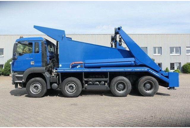 MAN 41.480 TGS 8x4, gr. Federpaket, 37tkm, 4-Achser - Camião com sistema de cabo: foto 5 MAN 41.480 TGS 8x4, gr. Federpaket, 37tkm, 4-Achser - Camião com sistema de cabo: foto 5