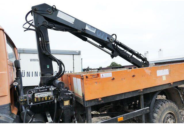 MAN 9.150 4x4, Allrad, Hiab 071 AW, Einzelbereifung - Camião de caixa aberta/ Plataforma: foto 3 MAN 9.150 4x4, Allrad, Hiab 071 AW, Einzelbereifung - Camião de caixa aberta/ Plataforma: foto 3