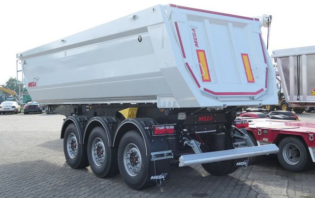 Semi-reboque basculante MEGA MNW, Stahl, 25m³, Luft-Lift, anliegende Klappe: foto 6