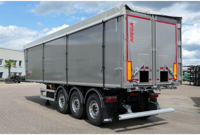 Mega MNL, Alu, 52m³, Kombitür, SAF, Luft-Lift - Semi-reboque basculante: foto 5 Mega MNL, Alu, 52m³, Kombitür, SAF, Luft-Lift - Semi-reboque basculante: foto 5