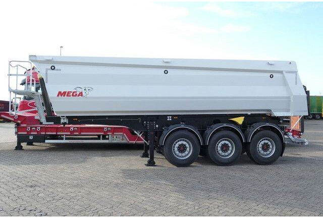 Mega MNW, Stahl, 25m³, Luft-Lift, anliegende Klappe - Semi-reboque basculante: foto 3 Mega MNW, Stahl, 25m³, Luft-Lift, anliegende Klappe - Semi-reboque basculante: foto 3