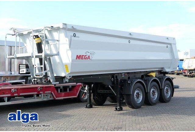 Mega MNW, Stahl, 25m³, Luft-Lift, anliegende Klappe - Semi-reboque basculante: foto 1 Mega MNW, Stahl, 25m³, Luft-Lift, anliegende Klappe - Semi-reboque basculante: foto 1