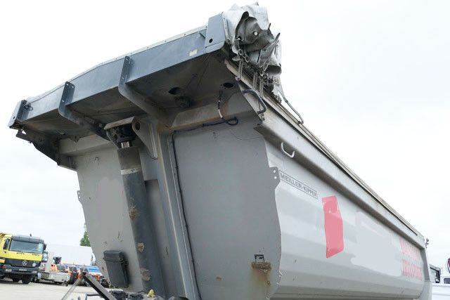 Meiller MHKS 44/3, Stahl, 26m³, Schiebe-Verdeck, 2x Lift - Semi-reboque basculante: foto 2 Meiller MHKS 44/3, Stahl, 26m³, Schiebe-Verdeck, 2x Lift - Semi-reboque basculante: foto 2