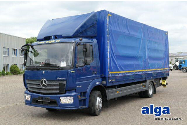 Mercedes-Benz 1224 L Atego 4x2, 7.200mm lang, AHK, LBW, Euro 6 - Camião de lona: foto 1 Mercedes-Benz 1224 L Atego 4x2, 7.200mm lang, AHK, LBW, Euro 6 - Camião de lona: foto 1