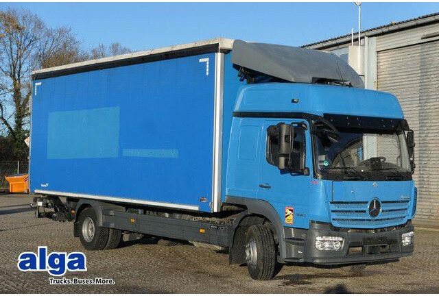 Mercedes-Benz 1330 Atego 4x2, Schlafliege, LBW, AHK, Klima - Camião de lona: foto 1 Mercedes-Benz 1330 Atego 4x2, Schlafliege, LBW, AHK, Klima - Camião de lona: foto 1