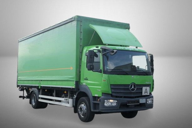 Mercedes-Benz 1623 Atego 4x2, Klima, LBW, Schiebeplane, Luftf. - Camião de lona: foto 1 Mercedes-Benz 1623 Atego 4x2, Klima, LBW, Schiebeplane, Luftf. - Camião de lona: foto 1