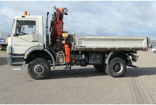Mercedes-Benz 1828 Atego 4x4, Atlas AK 105.1, Funk, Hydr., AHK - Camião basculante: foto 5 Mercedes-Benz 1828 Atego 4x4, Atlas AK 105.1, Funk, Hydr., AHK - Camião basculante: foto 5