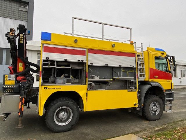 Mercedes-Benz 1833 Axor 4x4, Kran Palfinger, Rosenbauer, AHK - Carro de bombeiro, Camião grua: foto 2 Mercedes-Benz 1833 Axor 4x4, Kran Palfinger, Rosenbauer, AHK - Carro de bombeiro, Camião grua: foto 2