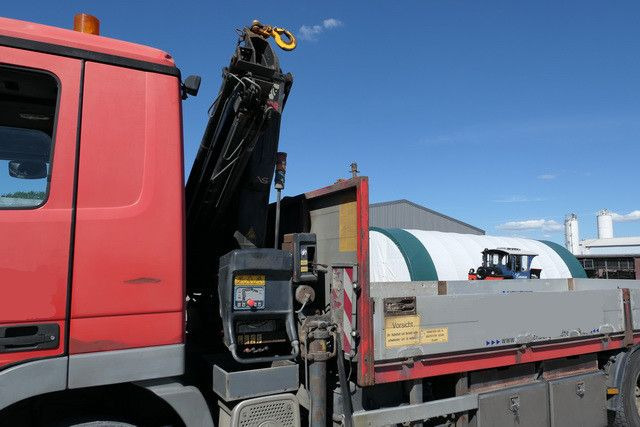 Mercedes-Benz 1844 L Actros 4x2, Hiab 144E-3, Funk, Voll-Luft - Camião de caixa aberta/ Plataforma, Camião grua: foto 3 Mercedes-Benz 1844 L Actros 4x2, Hiab 144E-3, Funk, Voll-Luft - Camião de caixa aberta/ Plataforma, Camião grua: foto 3