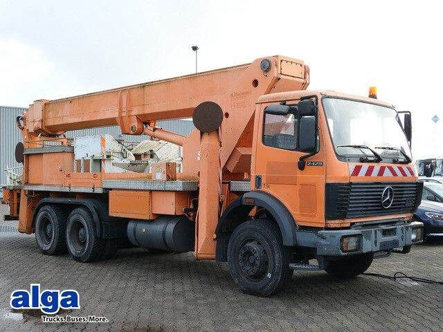 Mercedes-Benz, 2429 6X4, Ruthmann MT 325, 27,4 m - Plataforma articulada: foto 1 Mercedes-Benz, 2429 6X4, Ruthmann MT 325, 27,4 m - Plataforma articulada: foto 1