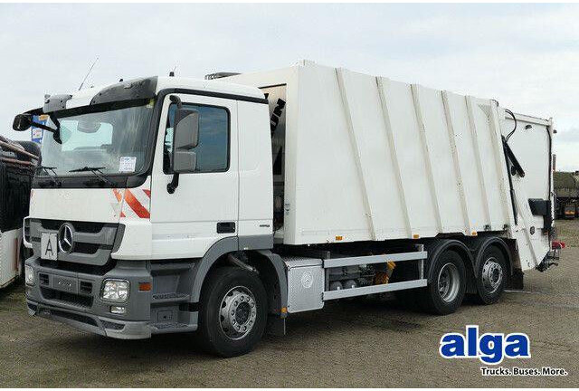 Mercedes-Benz 2532 L Actros 6x2, Faun, Variopress, Zöller, AC - Caminhão de lixo: foto 1 Mercedes-Benz 2532 L Actros 6x2, Faun, Variopress, Zöller, AC - Caminhão de lixo: foto 1