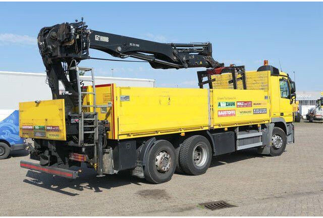 Mercedes-Benz 2536 Actros/MP3/HIAB 211DL/AHK/Klima - Camião de caixa aberta/ Plataforma: foto 5 Mercedes-Benz 2536 Actros/MP3/HIAB 211DL/AHK/Klima - Camião de caixa aberta/ Plataforma: foto 5