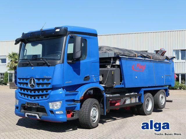 Mercedes-Benz 2548 L Arocs HAD 6x4, Asphalt, Bitumen, Fliegl - Máquina de asfalto: foto 1 Mercedes-Benz 2548 L Arocs HAD 6x4, Asphalt, Bitumen, Fliegl - Máquina de asfalto: foto 1