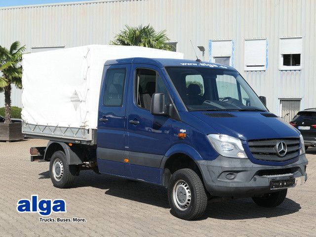 Mercedes-Benz 316 CDI DOKA 4x4, Allrad, klima, 6. Sitze - Carrinha de lona, Carrinha cabine dupla: foto 1 Mercedes-Benz 316 CDI DOKA 4x4, Allrad, klima, 6. Sitze - Carrinha de lona, Carrinha cabine dupla: foto 1