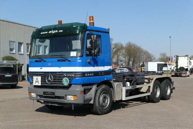 Mercedes-Benz 3343 Actros 6x4, Multilift LHS26056, Klima, AHK - Camião polibenne: foto 3 Mercedes-Benz 3343 Actros 6x4, Multilift LHS26056, Klima, AHK - Camião polibenne: foto 3