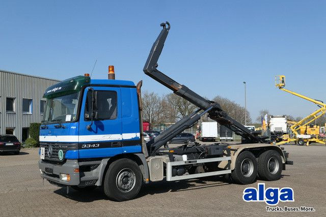 Mercedes-Benz 3343 Actros 6x4, Multilift LHS26056, Klima, AHK - Camião polibenne: foto 1 Mercedes-Benz 3343 Actros 6x4, Multilift LHS26056, Klima, AHK - Camião polibenne: foto 1