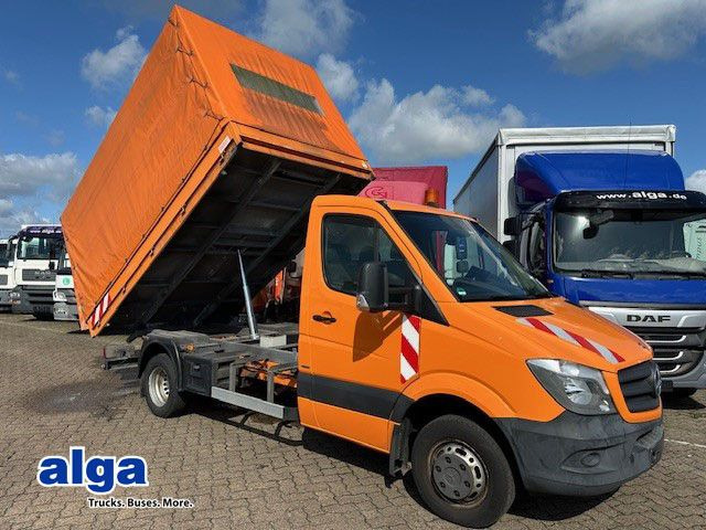Mercedes-Benz 516 CDI Sprinter 4x2, Klima, AHK, Autom.,3. Sitz - Carrinha basculante: foto 1 Mercedes-Benz 516 CDI Sprinter 4x2, Klima, AHK, Autom.,3. Sitz - Carrinha basculante: foto 1