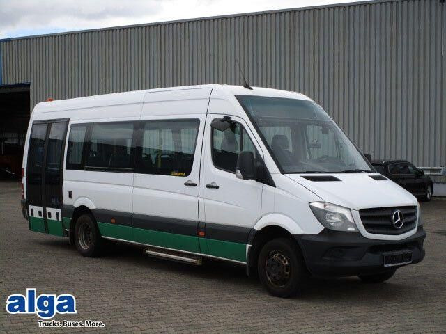Mercedes-Benz 516 CDI Sprinter, Euro 6, 17 Sitze, Aut., Rampe - Minibus, Furgão de passageiros: foto 1 Mercedes-Benz 516 CDI Sprinter, Euro 6, 17 Sitze, Aut., Rampe - Minibus, Furgão de passageiros: foto 1