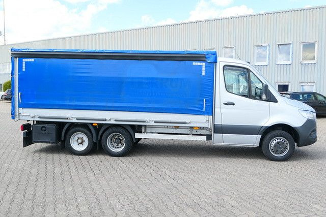Mercedes-Benz 519 CDI Sprinter 6x2, 3.4to. NL, Klima, Navi - Carrinha de lona: foto 2 Mercedes-Benz 519 CDI Sprinter 6x2, 3.4to. NL, Klima, Navi - Carrinha de lona: foto 2