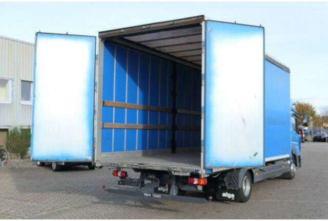 Camião de lona Mercedes-Benz 823 Atego 4x2, Edscha, Schiebeplane, Standklima: foto 6