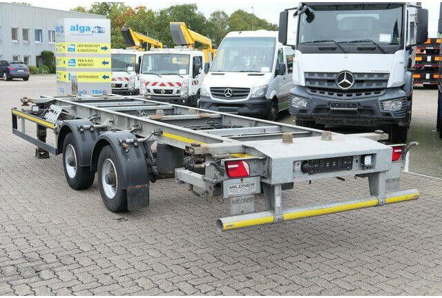 Mildner TJW 12, Tandem, BDF, Hochgekuppelt - Reboque transportador de contêineres/ Caixa móvel: foto 5 Mildner TJW 12, Tandem, BDF, Hochgekuppelt - Reboque transportador de contêineres/ Caixa móvel: foto 5