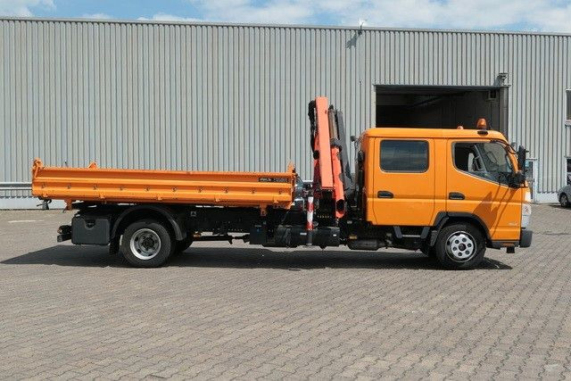 Mitsubishi Fuso Canter 7C18D, Palfinger PK 7001-KA, DOKA - Camião basculante, Camião grua: foto 2 Mitsubishi Fuso Canter 7C18D, Palfinger PK 7001-KA, DOKA - Camião basculante, Camião grua: foto 2