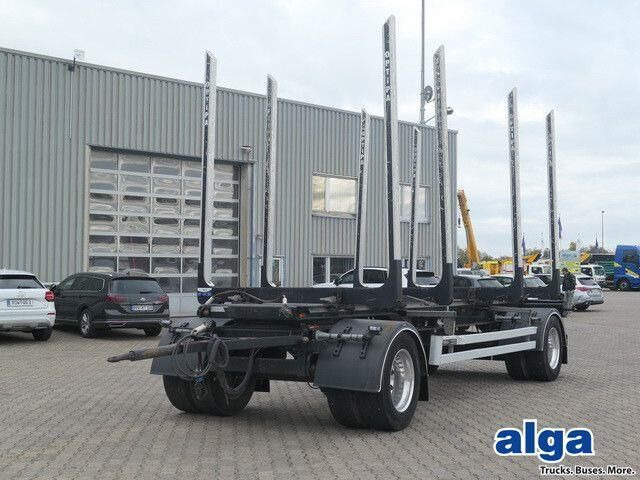 Pavic HTA 20, Alu-Felge, verstellbare Rungen, SAF, TOP - Reboque transporte de madeira: foto 1 Pavic HTA 20, Alu-Felge, verstellbare Rungen, SAF, TOP - Reboque transporte de madeira: foto 1