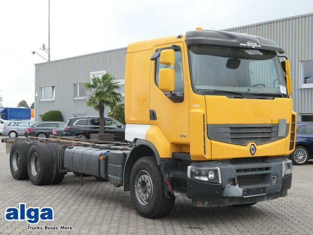 Renault 460 Premium Lander 6x4, Retarder, 10Räder, Klima - Camião chassi: foto 1 Renault 460 Premium Lander 6x4, Retarder, 10Räder, Klima - Camião chassi: foto 1