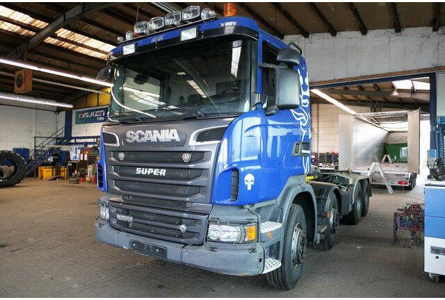 Scania R 500 8x4, Palfinger P24A, Knickarm, Retarder,AC - Camião polibenne: foto 2 Scania R 500 8x4, Palfinger P24A, Knickarm, Retarder,AC - Camião polibenne: foto 2