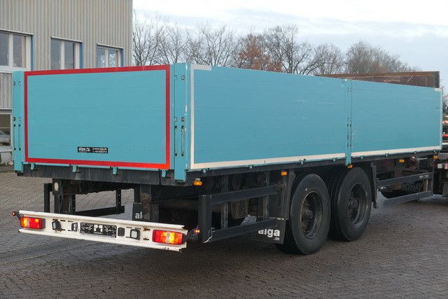 Schmitz Cargobull PR 18, Tandem, 1m Bordwände, BPW, Luftfederung - Reboque plataforma/ Caixa aberta: foto 3 Schmitz Cargobull PR 18, Tandem, 1m Bordwände, BPW, Luftfederung - Reboque plataforma/ Caixa aberta: foto 3