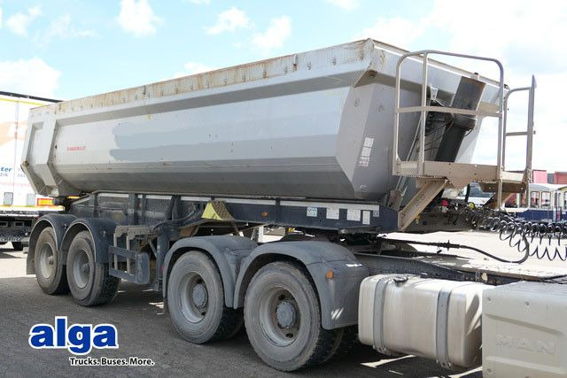 Schwarzmüller K-Serie, Stahl, 26m³, 2-Achser, Luft-Lift, BPW - Semi-reboque basculante: foto 1 Schwarzmüller K-Serie, Stahl, 26m³, 2-Achser, Luft-Lift, BPW - Semi-reboque basculante: foto 1
