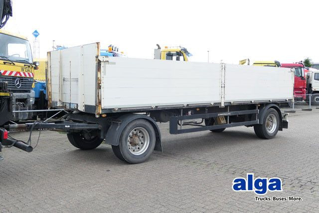 Schwarzmüller T-SERIE, Baustoffe, BPW, Alu-Felgen,7.100mm lang - Reboque plataforma/ Caixa aberta: foto 1 Schwarzmüller T-SERIE, Baustoffe, BPW, Alu-Felgen,7.100mm lang - Reboque plataforma/ Caixa aberta: foto 1