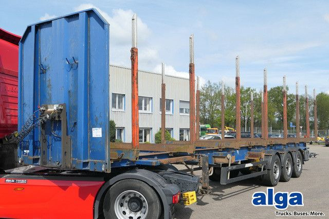 Schwarzmüller Y203, EXTE, BPW, Luft-Lift, Langholz - Semi-reboque transporte de madeira: foto 1 Schwarzmüller Y203, EXTE, BPW, Luft-Lift, Langholz - Semi-reboque transporte de madeira: foto 1