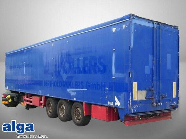 Stas SZ339V, 90m³, Elektrisches Powerpack, SAF, Funk, - Semi-reboque furgão: foto 1 Stas SZ339V, 90m³, Elektrisches Powerpack, SAF, Funk, - Semi-reboque furgão: foto 1