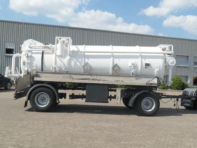 Tank Tollense, Schmidt Saugaufbau für Schlamm, 14m³ - Reboque cisterna: foto 2 Tank Tollense, Schmidt Saugaufbau für Schlamm, 14m³ - Reboque cisterna: foto 2