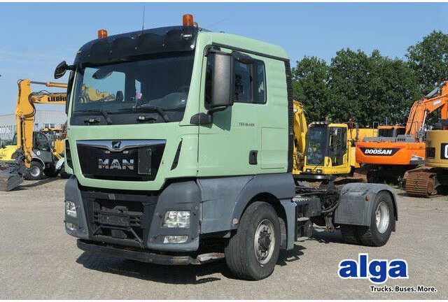 MAN 18.420 TGX 4x4, HydroDrive, Hydr., Klima, Liege - Tractor: foto 1 MAN 18.420 TGX 4x4, HydroDrive, Hydr., Klima, Liege - Tractor: foto 1