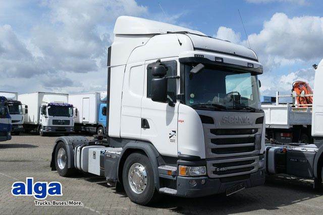 Scania G 450 4x2, Retarder, Hydr., Klima, Alu-Felgen - Tractor: foto 1 Scania G 450 4x2, Retarder, Hydr., Klima, Alu-Felgen - Tractor: foto 1
