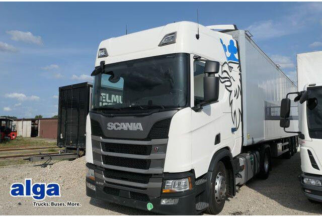 Tractor Scania R 410 4x2, Retarder, 2x Liege, Hydr.,Vollspoiler: foto 1