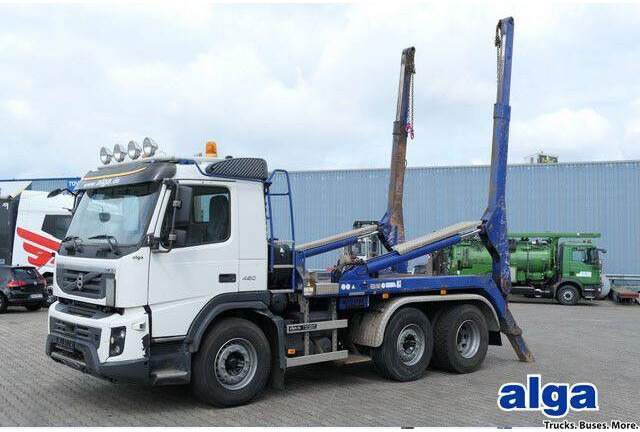 Volvo FMX 420 6x2, VDL P-18T, Klima, AHK, Lampenbügel - Camião com sistema de cabo: foto 1 Volvo FMX 420 6x2, VDL P-18T, Klima, AHK, Lampenbügel - Camião com sistema de cabo: foto 1